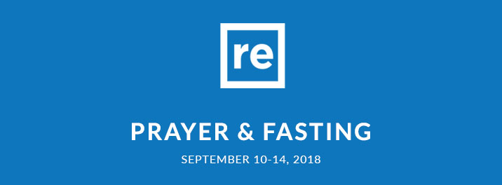 Resurgence Prayer & Fasting Sept 2018