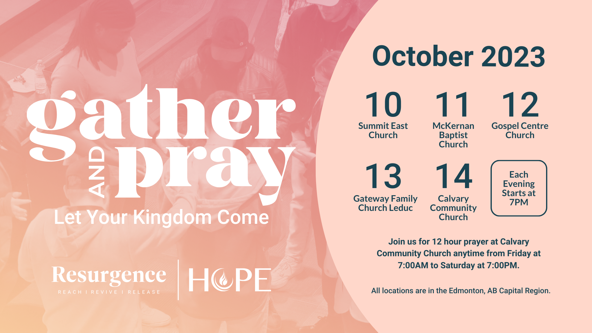 Gather & Pray 2023 (October 10-14)
