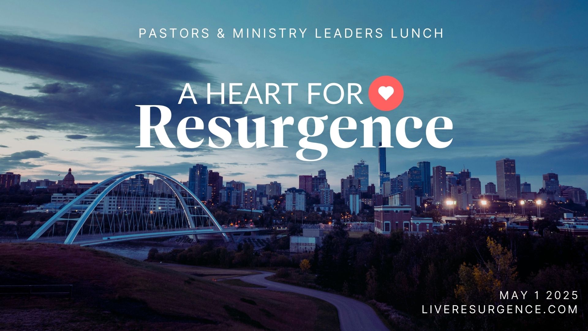 May 1: A Heart for Resurgence: Pastors & Ministry Leaders Lunch